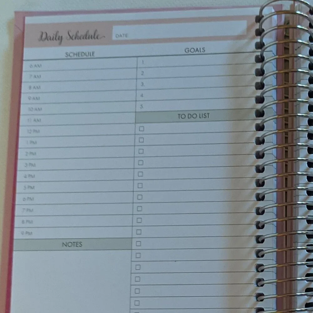 NWT Undated Recollections 'Choose Things You Love' Daily Planner Michael's 2026